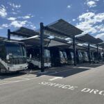 Transwest - Frontage solar-integrated hail canopies for RVs, Trucks and Trailers
