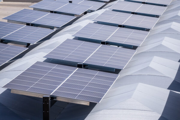 Transwest - Commerce solar-integrated hail canopies