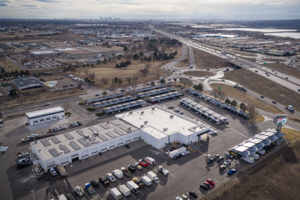 Transwest - Henderson solar-integrated hail canopies and solar rooftop