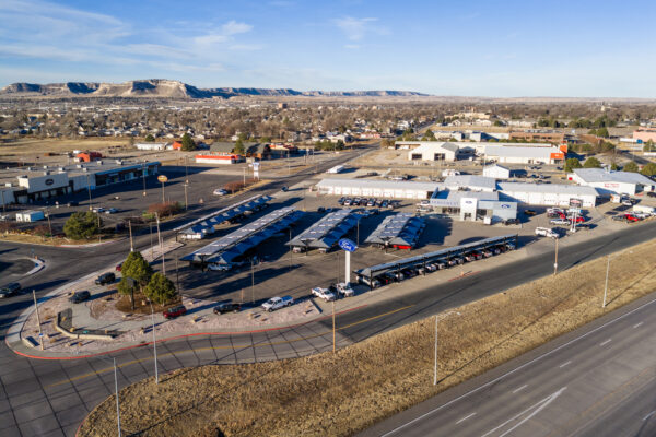 Transwest - Scottsbluff solar-integrated hail canopies