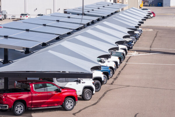 Transwest - Sterling solar-integrated hail canopies